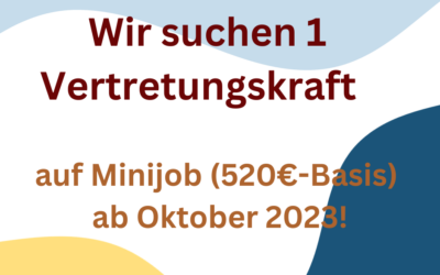 Wir suchen eine Vertretungskraft 🐳