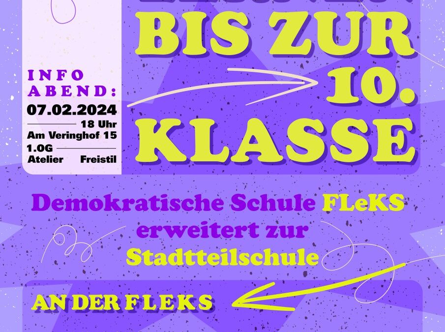 Infoveranstaltung 07 Februar Stadtteilschule FLeKS